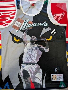 Mitchell & Ness Minnesota Timberwolves Kevin Garnet Jersey